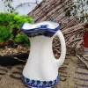 Krug / Vase 18 cm hoch, um 600 ml Unikat, antik eventuell Glasurrisse^Bunzlauer Keramik Discount