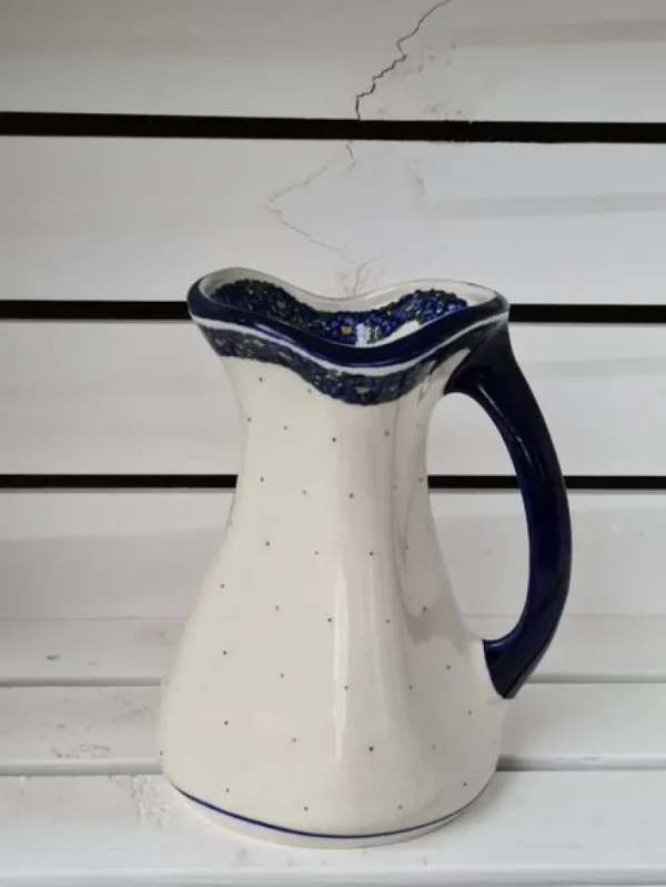 Krug / Vase 18 cm hoch, um 600 ml Unikat, antik eventuell Glasurrisse^Bunzlauer Keramik Hot