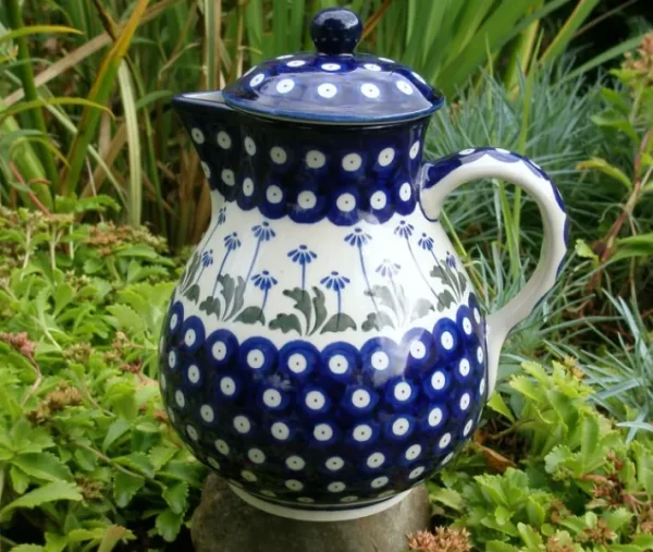 Krug mit Deckel, Vol. 1 l, 22 cm, Tradition 11, BSN s-563^Bunzlauer Keramik Online