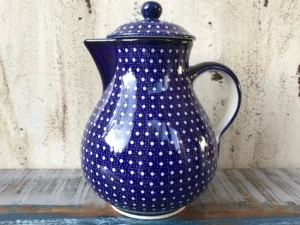 Krug mit Deckel, Vol. 1 l, 22 cm, Unikat 22, BSN s-579^Bunzlauer Keramik Outlet