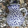 Krug mit Deckel, Vol. 1 l, 22 cm, Crazy Dots, BSN A-0312^Bunzlauer Keramik Online