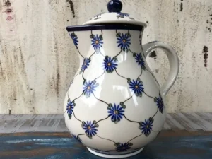 Krug mit Deckel, Vol. 1 l, 22 cm, Tradition 8, BSN s-600^Bunzlauer Keramik Clearance
