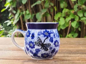 Kugelbecher, 220 ml,8 cm, Dragonfly, BSN J-1664^Bunzlauer Keramik Clearance