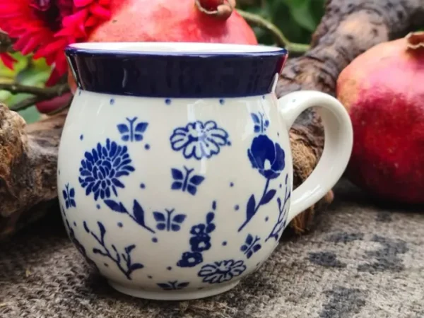 Kugelbecher, 220 ml,8 cm, Flower Festival^Bunzlauer Keramik Hot