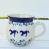 Kugelbecher, 450 ml,10 cm, Horse^Bunzlauer Keramik Hot
