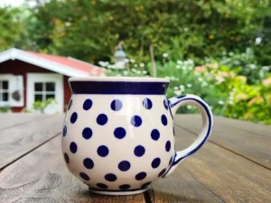 Kugelbecher ca. 300 ml - Ø8 cm - Höhe 9,5 cm  -Tradition 24- BSN 62954^Bunzlauer Keramik New
