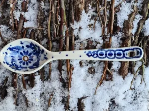Löffel Unikat, 15 cm,  2. Wahl^Bunzlauer Keramik Hot