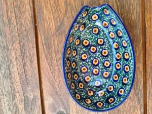 Löffelablage, 12,5 x 8,5 cm, Tradition 1, BSN 4866^Bunzlauer Keramik Hot