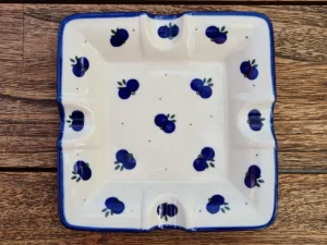 Maxi Aschenbecher, 17,5 x 17,5 cm, 3,5 cm hoch, Tradition 22 - BSN 7681^Bunzlauer Keramik Discount