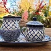 Maxi Milch Zucker auf Tablett, Tradition 2, BSN 1720^Bunzlauer Keramik Outlet