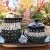 Maxi Milch Zucker auf Tablett, Tradition 1 - BSN 2473^Bunzlauer Keramik Fashion