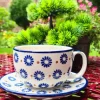 Maxi Tasse mit Unterteller, 375 ml, Trad. 39, BSN m-2390^Bunzlauer Keramik Fashion