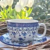 Maxi Tasse mit Unterteller, 375 ml, Daydream^Bunzlauer Keramik Sale
