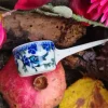 Meßlöffel 13 cm, Kaffee,Tee,Salz, Gewürze, Vogel Ivy^Bunzlauer Keramik Online