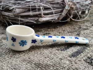 Meßlöffel 13 cm, Kaffee,Tee,Salz, Gewürze, Spring Hill^Bunzlauer Keramik Discount