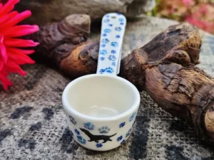 Meßlöffel 13 cm, Kaffee,Tee,Salz, Gewürze, Dackel^Bunzlauer Keramik Clearance