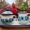 Milch, Zucker auf Tablett, Tradition 7 - BSN 1891^Bunzlauer Keramik Sale