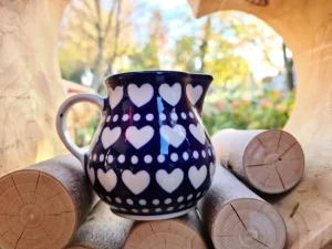Milchkännchen, 150 ml, Ich Dich auch, BSN s-225^Bunzlauer Keramik Clearance