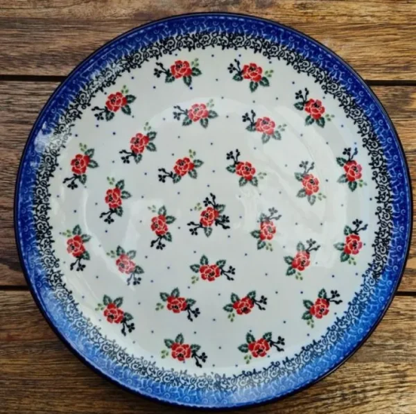 Mittagsteller, Ø 25,5 cm, Tea Rose^Bunzlauer Keramik New