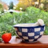 Mörser mit Schlegel, Ø 8,5 cm, 4 cm hoch, Tradition 27 BSN 7201^Bunzlauer Keramik Outlet