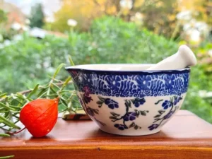 Mörser mit Schlegel, Ø8,5cm,4cm, Ivy^Bunzlauer Keramik Sale