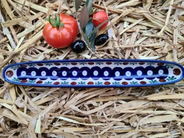 Olivenschale, 25,5 x 4 cm, Höhe 2,5 cm, Tradition 6, BSN 20436^Bunzlauer Keramik Discount
