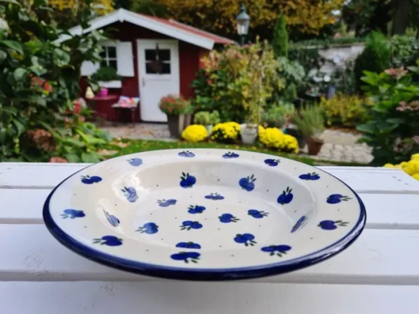 Pastateller / Mittagsteller, tief, Ø 23,5 cm, Trad. 22 - BSN 7657^Bunzlauer Keramik Clearance