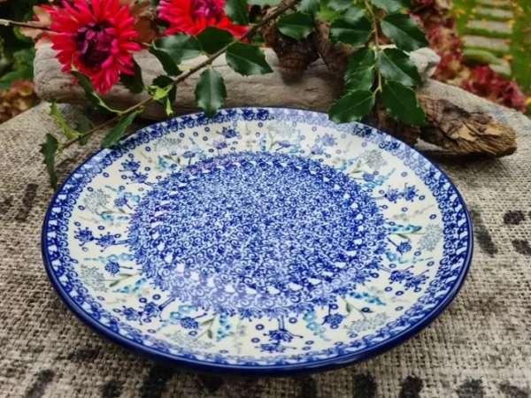 Pizzateller, Ø 33 cm, Floral Party^Bunzlauer Keramik Online