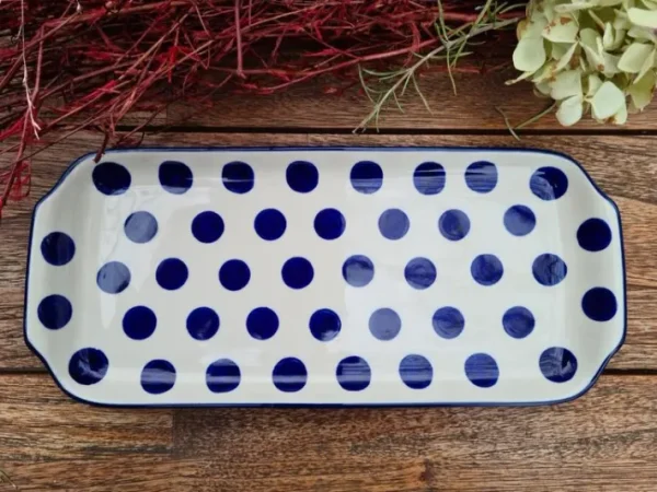 Platte, 32 cm x 14,5 cm, Tradition 28 - BSN 200009^Bunzlauer Keramik New
