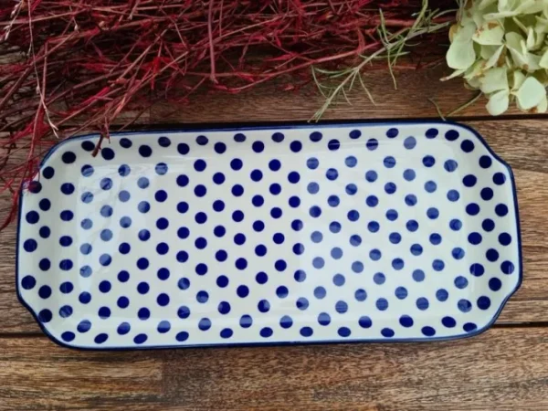 Platte, 32 cm x 14,5 cm, Tradition 24 - polish pottery - BSN 200021^Bunzlauer Keramik Best