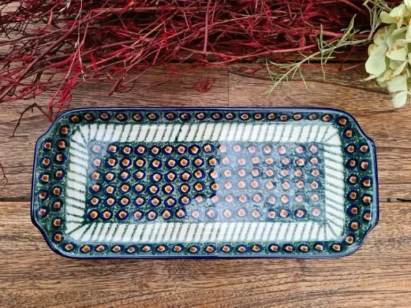 Platte, 32 cm x 14,5 cm, Tradition 1 - BSN 300001^Bunzlauer Keramik Best