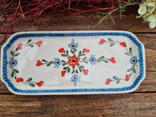 Platte, 32 cm x 14,5 cm, Tradition 53 - BSN 200012^Bunzlauer Keramik Fashion