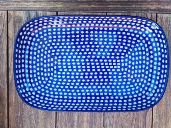Platte / Schale, 41 x 26 cm, 3700 ml, Trad.4, BSN 20010^Bunzlauer Keramik Best