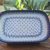 Platte / Schale, 41 x 26 cm, 3700 ml, Fleur Delicate, BSN J-4654^Bunzlauer Keramik Online