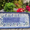 Platte, 32 x 14 cm, Floral Party^Bunzlauer Keramik Outlet