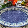 Platte, 35 x 21 cm, Floral Party^Bunzlauer Keramik Fashion