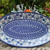 Platte, 35 x 21 cm, Garden of Joy^Bunzlauer Keramik Clearance