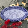 Platte, 35 x 21 cm, Lace^Bunzlauer Keramik Online