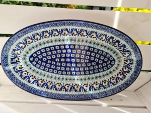 Platte, 35 x 21 cm, Marrakesch, BSN A-0587^Bunzlauer Keramik Clearance