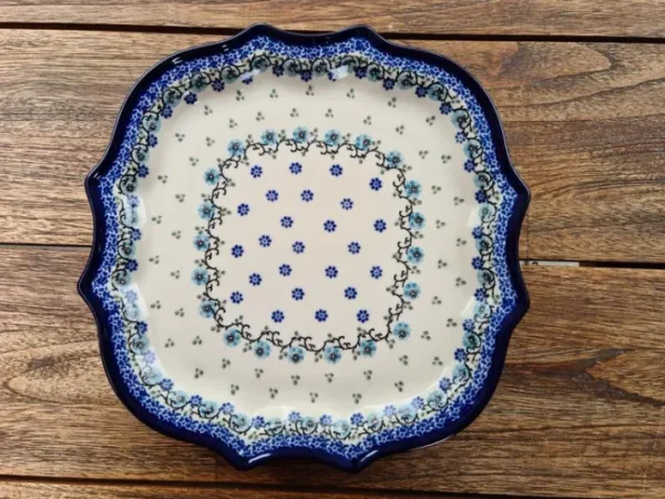 Platte, 26,5 x 26,5 cm, Royal Blue^Bunzlauer Keramik Best