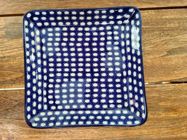 Platte, 21 x 21 cm, Tradition 4, - BSN 14975^Bunzlauer Keramik Outlet