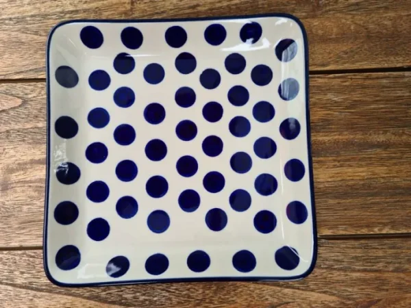 Platte, 21 x 21 cm, Tradition 28- BSN J-3074^Bunzlauer Keramik Outlet