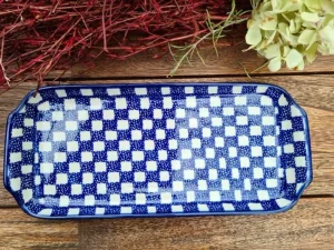 Platte, 32 x 14,5 cm, Tradition 27 - Oberlausitz Keramik - BSN 200020^Bunzlauer Keramik New