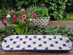 Platte, 41,5 x 14,5 cm, Tradition 8 - BSN 1570^Bunzlauer Keramik Online