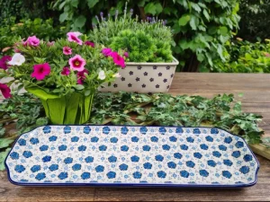 Platte, 41,5 x 14,5 cm, Tradition 34, BSN J-618^Bunzlauer Keramik Fashion