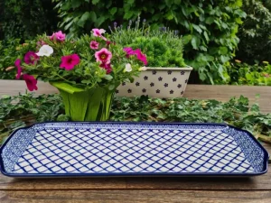 Platte, 41,5 x 14,5 cm, Tradition 2, BSN 4030^Bunzlauer Keramik Sale