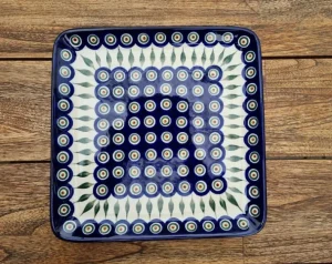 Platte, 28 x 28 cm, Tradition 10 - BSN 92051^Bunzlauer Keramik Fashion