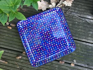 Platte, 21 x 21 cm, Träume, BSN A-1376^Bunzlauer Keramik Clearance