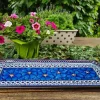 Platte, 41,5 x 14,5 cm, Unikat 4 - BSN m-5293^Bunzlauer Keramik Online