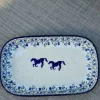 Platte, 26 x 16 x 3 cm, 900 ml, Horse^Bunzlauer Keramik New